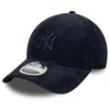 Image de New Era Casquette MLB Uni Cord YankeesEra Femme/Homme - Curved Brim Cap de Baseball Boucle en Metal, avec Visiere Printemps-ete Printemps Ete Automne Hiver - Taille Unique Bleu Fonce