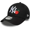 Image de New Era Casquette pour enfant MLB 9FORTY Fruit Icon Apple New York Yankees Black Youth (6-12 ans)