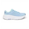Image de Skechers pour femme. 129470 Chaussures Max Cushioning Endeavour bleu (38), 3 à 5 cm, Lacets, Casuel, Running, Multisport