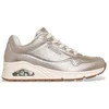 Image de Skechers pour femme. 177859 Chaussures Shinin Or brillant (40), Doré, 1 à 3 cm, Lacets, Casuel