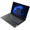 Image de Lenovo - PC Portable 15.6'' FullHD - AMD Ryzen 5 7520U- 16Go - 512 Go SSD - Windows 11 Pro - RJ45 - Clavier AZERTY - V15 G4 Noir