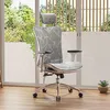 Image de SIHOO Chaise de Bureau, Siege de Bureau Ergonomique, Fauteuil à Dossier Haut Respirant avec accoudoir de Chaise réglable 3D en Maille respectueuse de la Peau et Support Lombaire