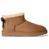 Image de UGG pour femme. 1185491 Bottines en Cuir Ultra Mini Bailey Bow marron (39), Plat, Aucun, Casuel, Homewear