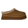 Image de UGG pour femme. 1174471 Chaussons en cuir Tazz II marron (38), Plat, Aucun, Casuel, Bronze