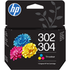 Image de Cartouche Tri-couleur 302/304 HP