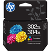 Image de Cartouche Tri-couleur 302 XL / 304 XL HP
