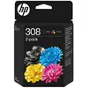 Image de Hp - Cartouche D'encre  308 Noire + 3 Couleurs