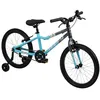 Image de Huffy Vélo Literide Single-Speed de 20" - Bleu Lagon et Gris Moonstone - pour Enfants âgés de 5 à 9 Ans