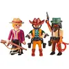 Image de Playmobil 6278-2 Cow-Boys et Une Femme (Neuf en Sachet)