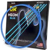 Image de DR String NBB-40 Neon Blue Jeu de cordes pour guitare basse