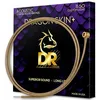 Image de DR Strings DRAGON SKIN+ Jeu de cordes pour guitare acoustique avec revêtement bronze 80/20 | DA8-11 | Son de qualité supérieure avec sensation confortable et longue durée de vie | Custom Light 11-50