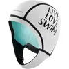 Image de BUDDYSWIM Bonnet Néoprène 2,5 mm pour la Natation en Eau Libre. Bonnet etanche Isole du Froid avec Fermeture Facile. Utile pour la Plongée sous-Marine, Le Surf et Le Travail dans l'eau. Couleur Blanc.