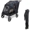 Image de PF Poussette pliable pour animal domestique Noir Taille M
