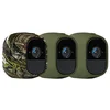 Image de Accessoire Pro & Arlo Pro 2 - Pack de 3 Housses en Silicone, Camouflage / Vert (VMA4200)