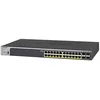 Image de Netgear (GS728TPP Smart Switch Ethernet Web manageable PoE Professionnel 28 Ports RJ45 Gigabit - Switch RJ45 avec 24 Ports PoE+ 380 W, 4 Ports SFP 1 Gigabit, Bureau/en Rack, Protection à Vie ProSAFE