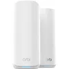 Image de NETGEAR Orbi | Système Mesh WiFi 7 | RBE872 | 2-Pack | Jusqu'à 21 Gbps | Couvre jusqu'à 400 m² | 150 appareils | 10GB Internet Port | Tri-Band BE21000 | Compatible Murs épais et Toutes Box | Blanc