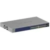 Image de NETGEAR (GS728TXUP) Smart Switch Gigabit Ethernet Ultra60 28 Ports - Manageable, avec 16 PoE+, 8 ++ à 420 W et 4 X 10 G SFP+, Administration dans Le Cloud Insight, Fixation sur Un Bureau ou en Rack