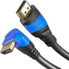 Image de KabelDirekt   Câble HDMI 8K/4K coudé à 90°   2m   blindage A.I.S., conçu en Allemagne (supporte tous les appareils HDMI comme PS5/Xbox/Switch   8K@60Hz/4K@120Hz, HDCP, High Speed avec Ethernet)