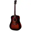 Image de Guild D-20E Vintage Sunburst guitare électrique-acoustique western avec étui