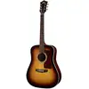 Image de Guild D-50E Standard Antique Burst guitare électrique-acoustique western avec étui