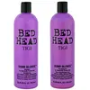 Image de Bed Head by Tigi Dumb Blonde Shampooing et après-shampooing pour cheveux blonds, lot de 2 x 750 ml