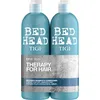 Image de Bed Head by TIGI - Pack shampooing et après-shampooing - Soin réparateur cheveux professionnel - Cheveux secs et abîmés - 2x750 ml