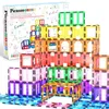Image de PicassoTiles 42 pièces Ensemble de Blocs de Construction magnétiques Planches de Jeu tuiles magnétiques Construction Jouet Kit éducatif tuiles aimants ingénierie STEM Learning Playset, 3 et Plus