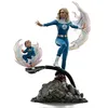 Image de Iron Studios Statue de collection Invisible Woman and Franklin   Fantastic Four   Art Scale 1/10 Polystone Résine Multicolore 27,4 cm 27,5 cm