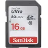 Image de Carte Mémoire SDHC 16 Go SanDisk Ultra jusqu'à 80 Mo/s, Classe 10