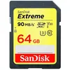 Image de SanDisk Extreme - Carte mémoire flash - 64 Go - Video Class V30 / UHS Class 3 / Class10 - SDXC UHS-I en occasion ou reconditionné