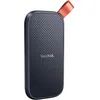 Image de SanDisk 1To Portable SSD, Disque SSD externe, des vitesses allant jusqu'à 520 Mo/s, Disque SSD NVMe externe, robuste SSD, crochet en caoutchouc robuste, Gris