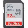 Image de SanDisk Ultra 32GB SDHC Memory Card, Up to 120 MB/s, Class 10, UHS-I, V10