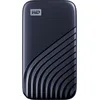 Image de WD My Passport SSD 1 To Disque SSD Externe, Portable SSD, des vitesses allant jusqu'à 1050 Mo/s en lecture, 1000 Mo/s en écriture, USB-C, Compatibilité avec PC, Xbox et Playstation, Bleu nuit