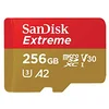 Image de SanDisk 256Go Extreme microSDXC, carte micro sd + adaptateur SD, UHS-I, jusqu'à 190 Mo/s, micro SD carte pour votre smartphone, caméra d'action ou votre droner, RescuePro Deluxe, A2, Class 10, U3, V30