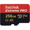 Image de SanDisk Extreme Pro Carte microSDXC 256 GB Class 10, UHS-I, v30 Video Speed Class résistance aux Chocs, étanche