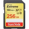 Image de SANDISK - Cards Extreme Plus Carte mémoire SDHC 256 Go 190 Mo/s 130 Mo/s Classe UHS-I