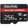 Image de SanDisk microSD Express, 256 Go Carte microSD, Vitesee de lecture/écriture jusqu'à 880/480 Mo/s, Des vitesses de lecture jusqu’à 4,4 fois plus élevées que nos cartes microSD Class 10, U3