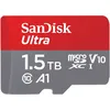 Image de SanDisk Ultra microSDXC + Adaptateur SD 1.5 To (pour Android Smartphone et Tablette, Video Full HDD, jusqu'à 150 Mo/s, UHS-I, La Performance A1, V10, Class 10, U1)