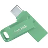Image de SanDisk Ultra Dual Drive Go, 64 Go Flash Drive, Clé USB C (pour Android Smartphone Stockage, Tablettes, Mac et PC, jusqu'à 300 Mo/s, Connecteurs USB Type-C et USB Type-A réversibles) Verte