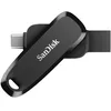 Image de SanDisk SDDDC6-064G-G46 Lecteur USB Flash 64 Go USB Type-C 3.2 Gen 1 (3.1 Gen 1) Noir