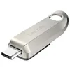 Image de SanDisk Ultra Luxe 512 Go Flash Drive (Clé USB Type-C, Vitesse de Lecture jusqu'à 400 Mo/s Connecteur Rétractable, Un boîtier en métal Haut de Gamme) Argent