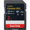 Image de SanDisk 2 to Carte SDXC Extreme Pro, Carte SD V30, UHS-I, (4K UHD Videos, Vitesse de Lecture jusqu'à 250 Mo/s, RescuePRO Deluxe, Technologie SanDisk QuickFlow) Class 10, U3