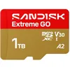 Image de SANDISK Carte microSDXC UHS-I Extreme GO de 1 To, vidéo UHD 5K et 4K, lecture de 240 Mo/s, écriture de 160 Mo/s, A2, U3, V30, haute vitesse pour Android, caméra d'action et jeux