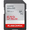 Image de SANDISK Ultra Go Carte SD UHS-I 512 Go Vitesse de lecture jusqu'à 190 Mo/s Enregistrement vidéo Full HD Carte mémoire pour DSLR et appareil photo sans miroir