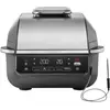 Image de Grille-viande NINJA Foodi Air Grill  EG351 gris thermosonde à poser, 25.5x24.5 cm
