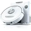 Image de Shark PowerDetect Aspirateur Robot avec base autovideuse de 60 jours   Moquettes, sols durs et poils d’animaux   Navigation 3D LiDAR - Wi-Fi/App   Cartouche anti-odeurs, 2 brosses incluses   Blanc