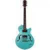 Image de Godin Montreal Premiere HT Laguna Blue guitare hollow body avec housse