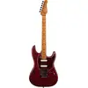 Image de Godin Session HT Aztek Red MN guitare électrique avec housse