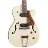 Image de Godin 5th Ave TL Kingpin P90 Trans Cream HG guitare hollow body