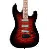 Image de Godin Artisan ST-III Midnight Pink guitare électrique avec étui